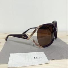 Dior パープルサングラス　ケース・箱あり