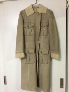 週末限定セール価格本革スポーツマックスムートンコート42