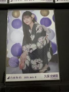 乃木坂46 生写真 ライブT シャツ メッシュニット 久保史緒里 6種