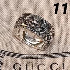 新品 未使用 GUCCI タイガートラアラベスクリング 11号 リング 指輪