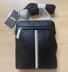【週末特価】BOSS ブラック ショルダーバッグ　新品未使用！