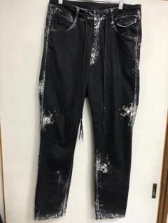 kmriiケムリ レザー紐ペイントパンツ 14th addiction lgb kmriiケムリ レザー紐ペイントパンツ 14th addiction lgb