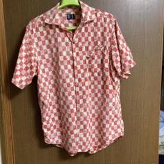 TAKEO KIKUCHI 半袖シャツ サイズ2 赤チェック