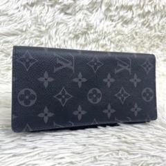 極美品‼️LOUIS VUITTON 長財布　ポルトフォイユ　ブラザ　エクリプス
