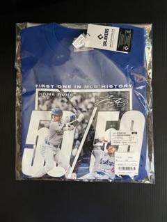 ドジャース 大谷翔平 MLB 50／50 club TシャツSサイズ 新品未開封のサムネイル