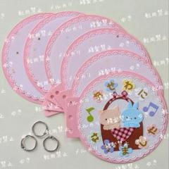 思い出帳【おせわになりました✿サークル大✿PI】動物　 ダイカットのサムネイル