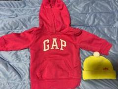 GAP パーカー トレーナー ベビードール 帽子付き