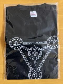 はやて 魔法陣Tシャツ 黒×白 魔法少女リリカルなのはA's C70
