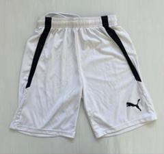 プーマ PUMA サッカー フットサル ハーフパンツ ショートパンツ 白160