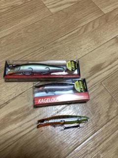 F-034メガバス カゲロウ (SP-C)CHAMERALD （※バラ売りNG） KAGELOU 124F | Megabass-メガバス