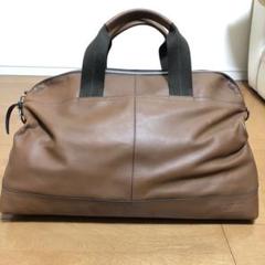 使用回数1回きり オールドコーチ 2wayメンズレザーボストンバッグ ブラウン 希少 COACH オールドコーチ ボストンバッグ 2Way レザー ブラウン