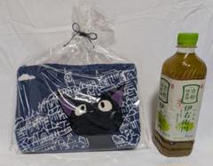 《美品》魔女の宅急便 相良刺繍ポーチコリコの街の ジジ [サン・アロー]