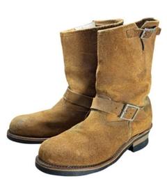 10D 美品 レッドウィング 8178 スエード エンジニア 茶 スチールトゥ 7D 良品 09年】レッドウィング 8178 スエード エンジニア 茶