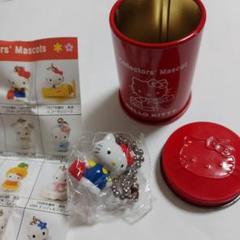 ハローキティ コレクターズマスコット お姫様 赤いドレス 2002 レア 激レア♡ハローキティ♡コレクターズマスコット2缶 雪姫