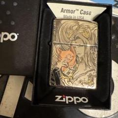 ZIPPO❤️狐女 Armor❤️5面加工 エッチング 2024年1月製 新品未使用