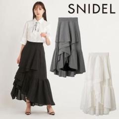 スナイデル　コットンティアードスカート SNIDEL（スナイデル）の「コットンシフォンティアードスカート