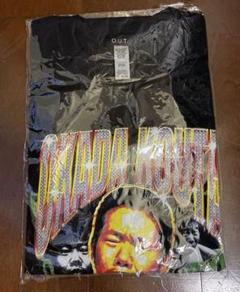 ［完売品］O.U.T 美品 XL 希少 岡田を追え!! Tシャツ 黒 サイズXL 未開封］O.U.T 美品 XL 希少 岡田を追え!! Tシャツ 黒 サイズXL