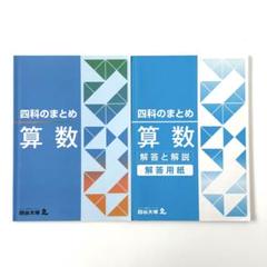 2025年最新】四科のまとめ 算数の人気アイテム - メルカリ