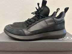 ECCO シナプスM 39 24.5エコー　スニーカー オールブラック 黒