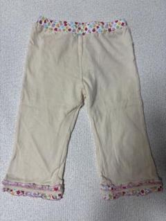 MIKI HOME 100 レギンス　クリーム色
