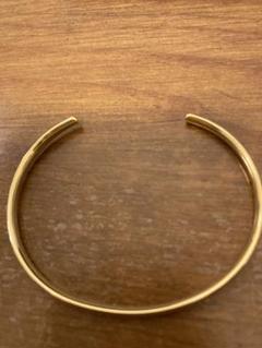 BONANZA k22バングル 楽天市場】【バングル】K22 bangle3ミリ幅楕円バングル22金 鍛造