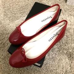 Repetto レペット 37.5 リボンフラットシューズ