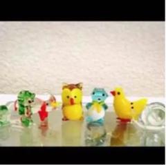 【新品/未使用】ガラス細工/動物/鳥