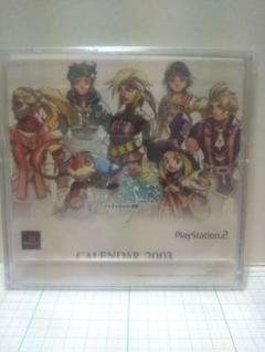 PS2 アンリミテッド:サガ カレンダー2003 CALENDAR スクウェア