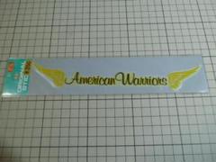 American Warriors ステッカー (215) 当時物