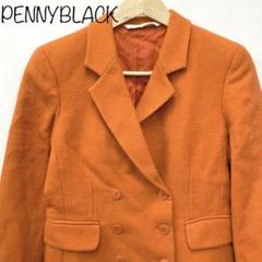 【PENNY BLACK】ジャケット　コート　ウール　オレンジ　イタリア製