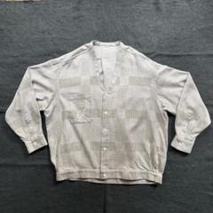SOWBOW シャツカーディガン 筑後織 NAGOMI BROWN SOWBOW シャツカーディガン 筑後織 NAGOMI BROWN SOWBOW