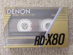 【未開封美品】DENON RD-X80 カセットテープのサムネイル