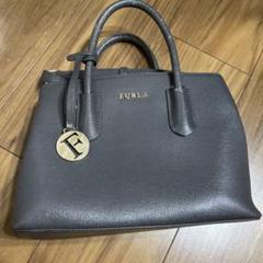 FURLA グレー ショルダーバッグ