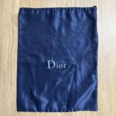 【値下げ】Dior ギフト巾着 ネイビー