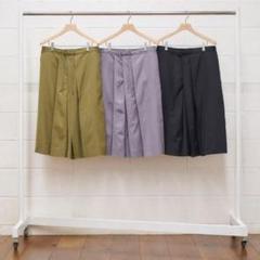 UNUSED アンユーズド ウールシルクスラックス 黒 2 UNUSED アンユーズド Wool wide slacks UW1140-W