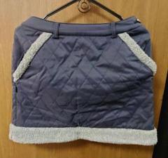 BEAMS GOLF パープルレーベル 中綿スカート 裾ボア 防寒 冬用