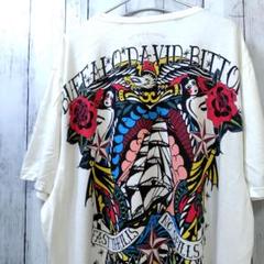 BuffaloDavidBitton　ビッグサイズ　Tシャツ 白　2XL 古着