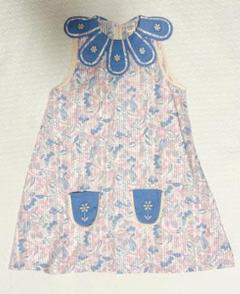 Apolina kids ワンピース型　ロンパース　6-12m Apolina kids ワンピース型ロンパース6-12m