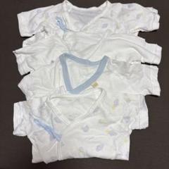 値下げ不可 新生児 男の子セット 短肌着2枚 長肌着2枚 50〜60サイズ