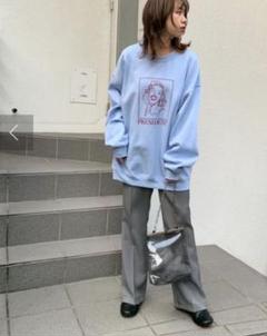 【フーズフーギャラリー】美品✨フレアプレス パンツ チェック F