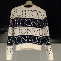 LOUIS VUITTON シグネチャーチャンキーストライププルオーバー