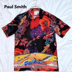 Paul Smith ポールスミス パリコレ コイハワイアン　アロハシャツ L