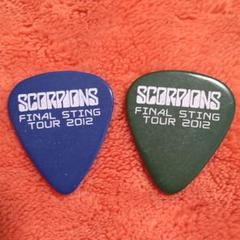 Scorpions スコーピオンズ　ルドルフシェンカー　ギター　ピック Scorpions スコーピオンズ ルドルフシェンカー ギター ピック