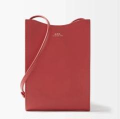 SALE!!A.P.C.★ジェイミー レザーバッグ クロスボディ ブラック SALE!!A.P.C.☆ジェイミー レザーバッグ クロスボディ ブラック