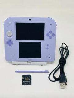 【美品】ニンテンドー 2DS ラベンダー 本体