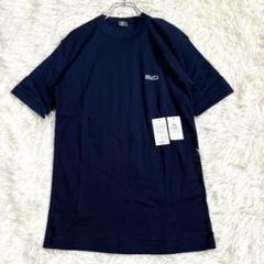 n6599 新品タグ付き✨半袖Tシャツ M ロゴプリント 日本製 ワンポイント