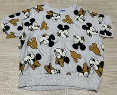 ミッキー　ミニー　バルーン　総柄　半袖　Tシャツ　しまむら