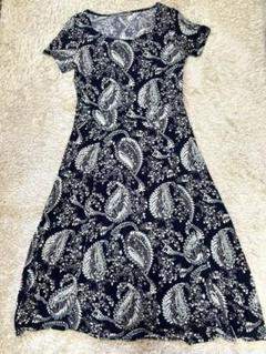 ＊極美品【ローラアシュレイ】ワンピース　フラワー　タック　手洗い可能　７ LAURA ASHLEY - ＊極美品【Laura Ashley】ワンピース フラワー