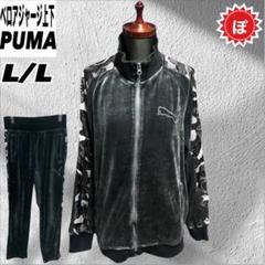 ✅PUMA ベロア トラック ジャージ セットアップ 上下 古着 あいみょん