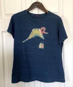 45r ドットバンダナの刺繍ビッグTシャツ ドルマン 半袖